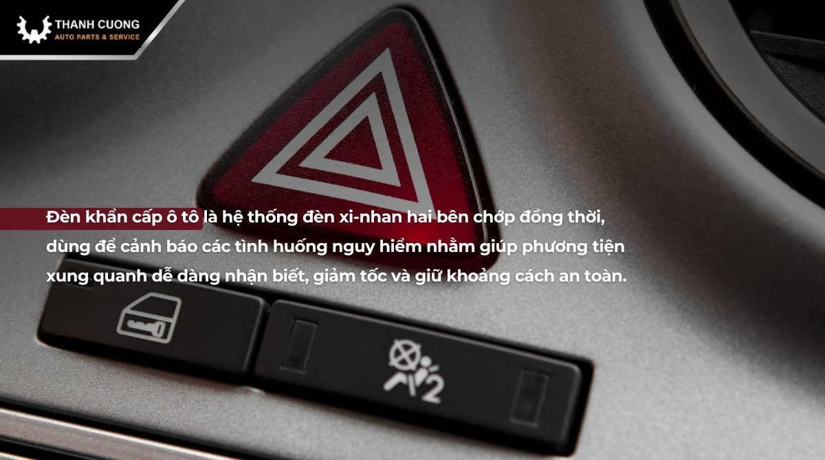 đèn khẩn cấp ô tô là gì
