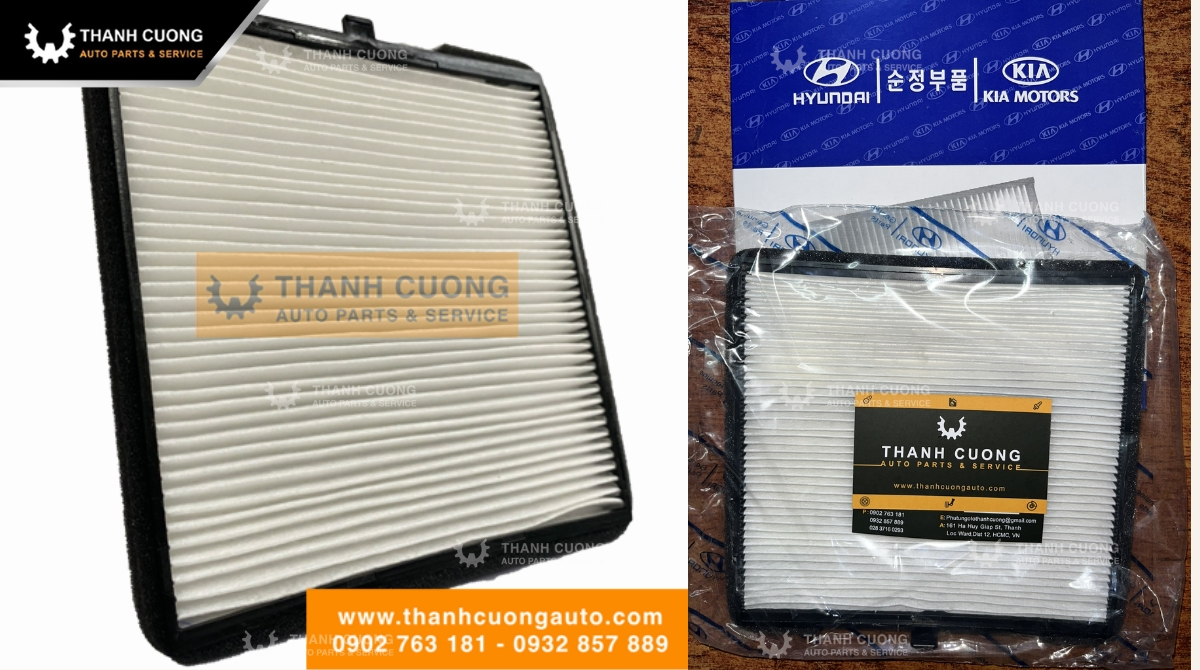 Lọc gió máy lạnh Kia Morning