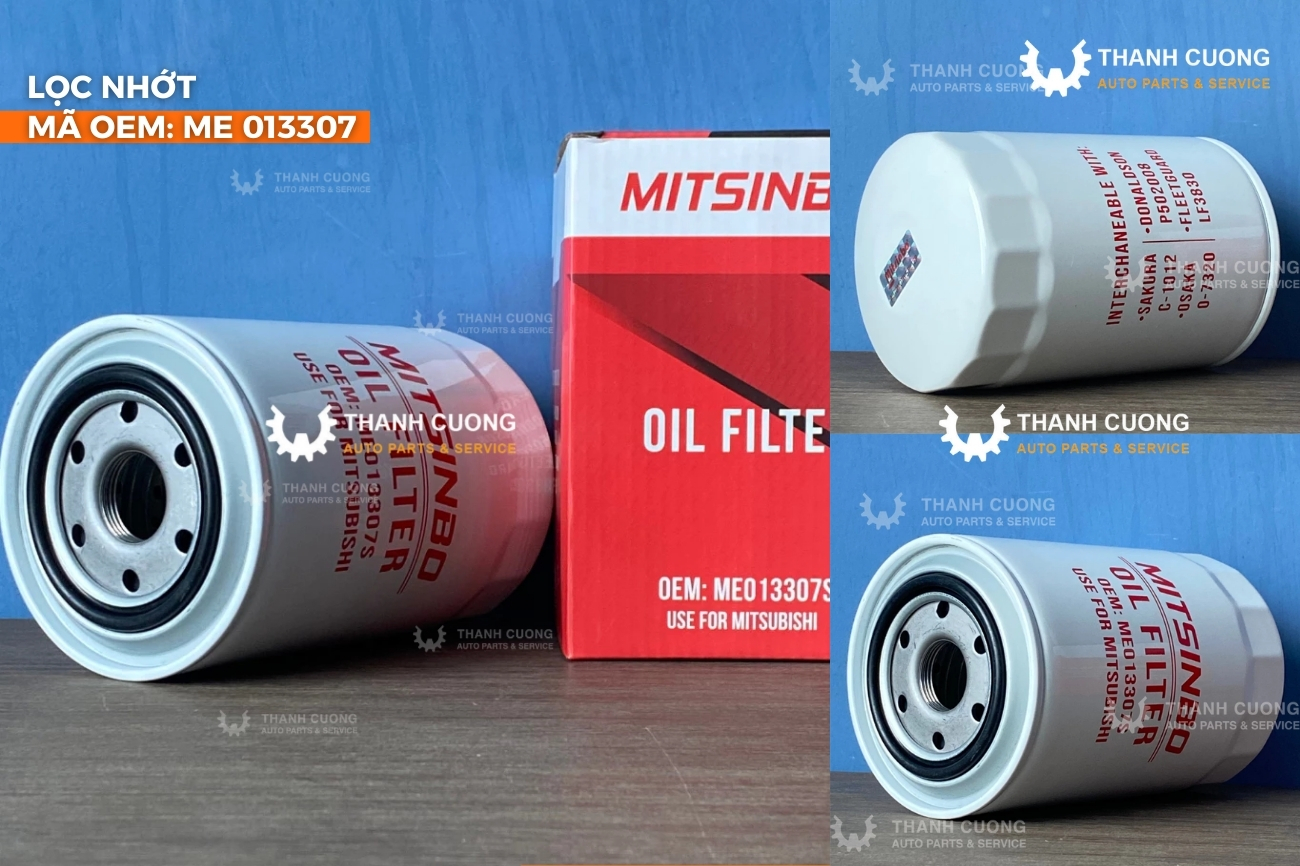 Bộ lọc nhớt động cơ dành cho xe tải Hyundai 3.5–5 tấn (HD65/ HD72/ HD88/ Mighty)